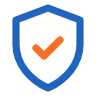 Warranty shield icon
