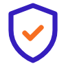 Warranty shield icon