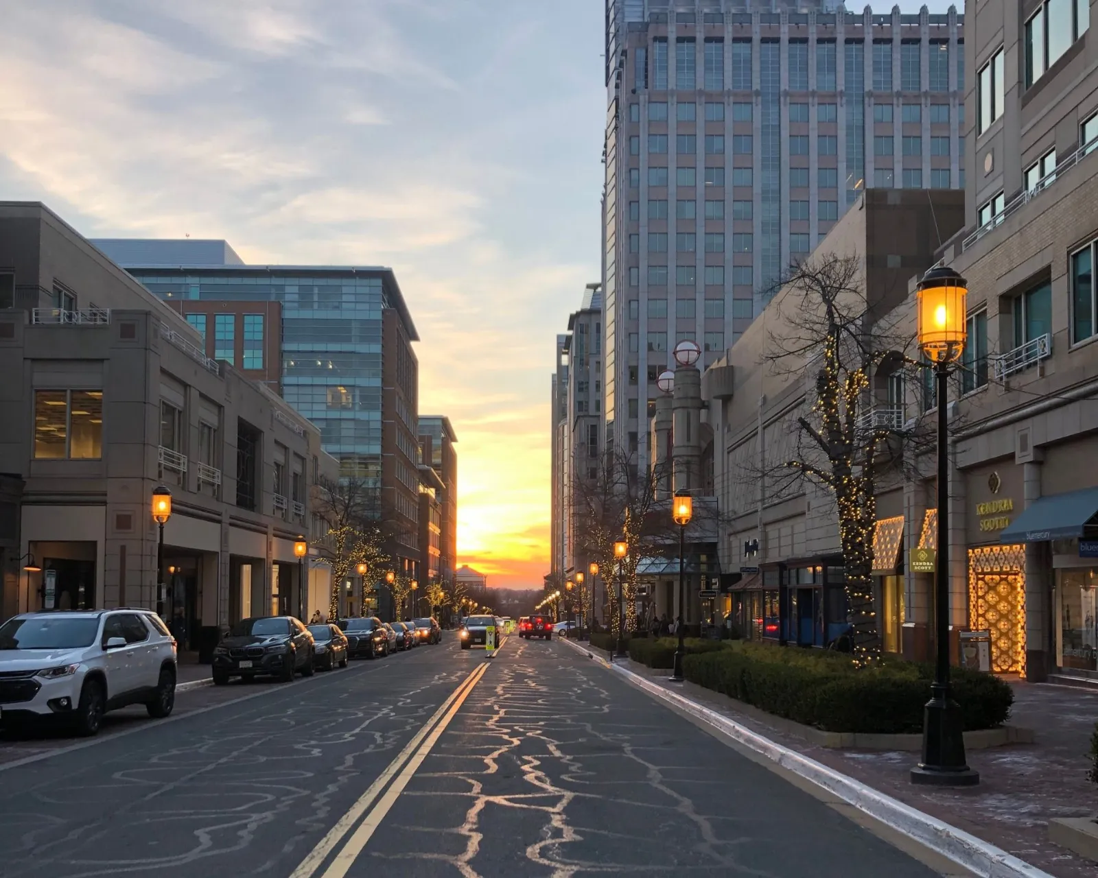 Appliance repair Reston, VA: reston, Virginia street at sunset